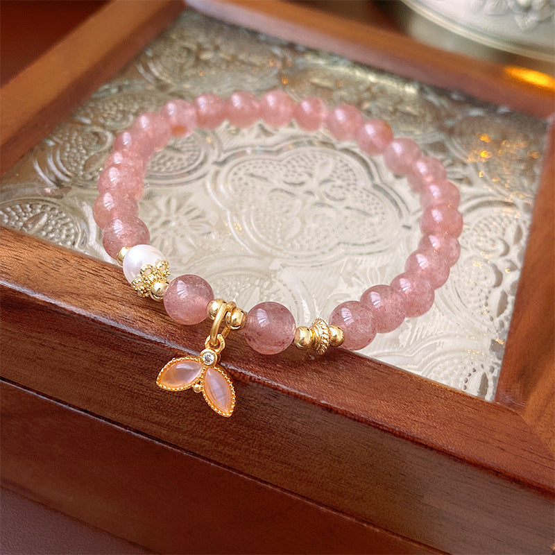 Wholesale Natural Crystal Stretch Bracelet